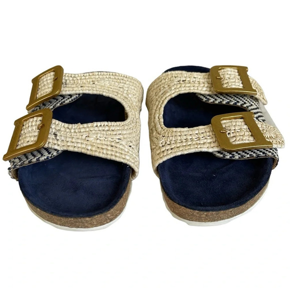 Anthropologie Double Straps Sandals Size 8 - Picture 2 of 9